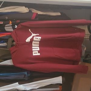 Puma hoodie 2XL Burgundy